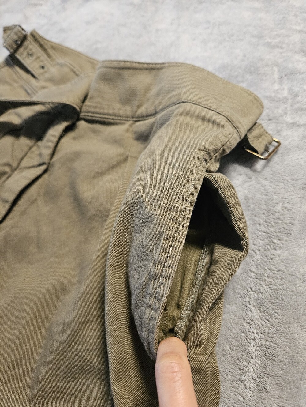 Max Mara Weekend Wide Leg Belted Trousers Size 6 - Picture 8 of 12